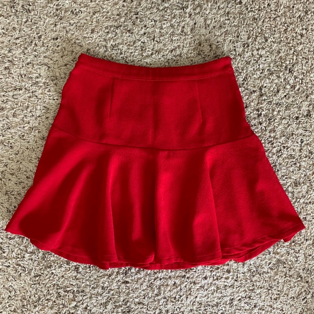 Forever 21 Red Skirt